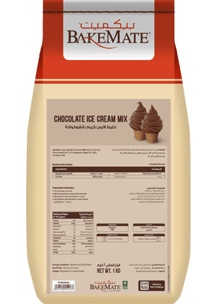 Bakemate Chocolate Soft-Serve Ice Cream Mix 1KG